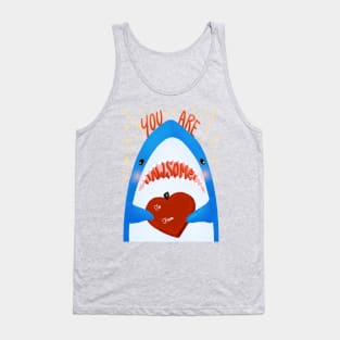 Valentine Brucie: You are Jawsome! Tank Top